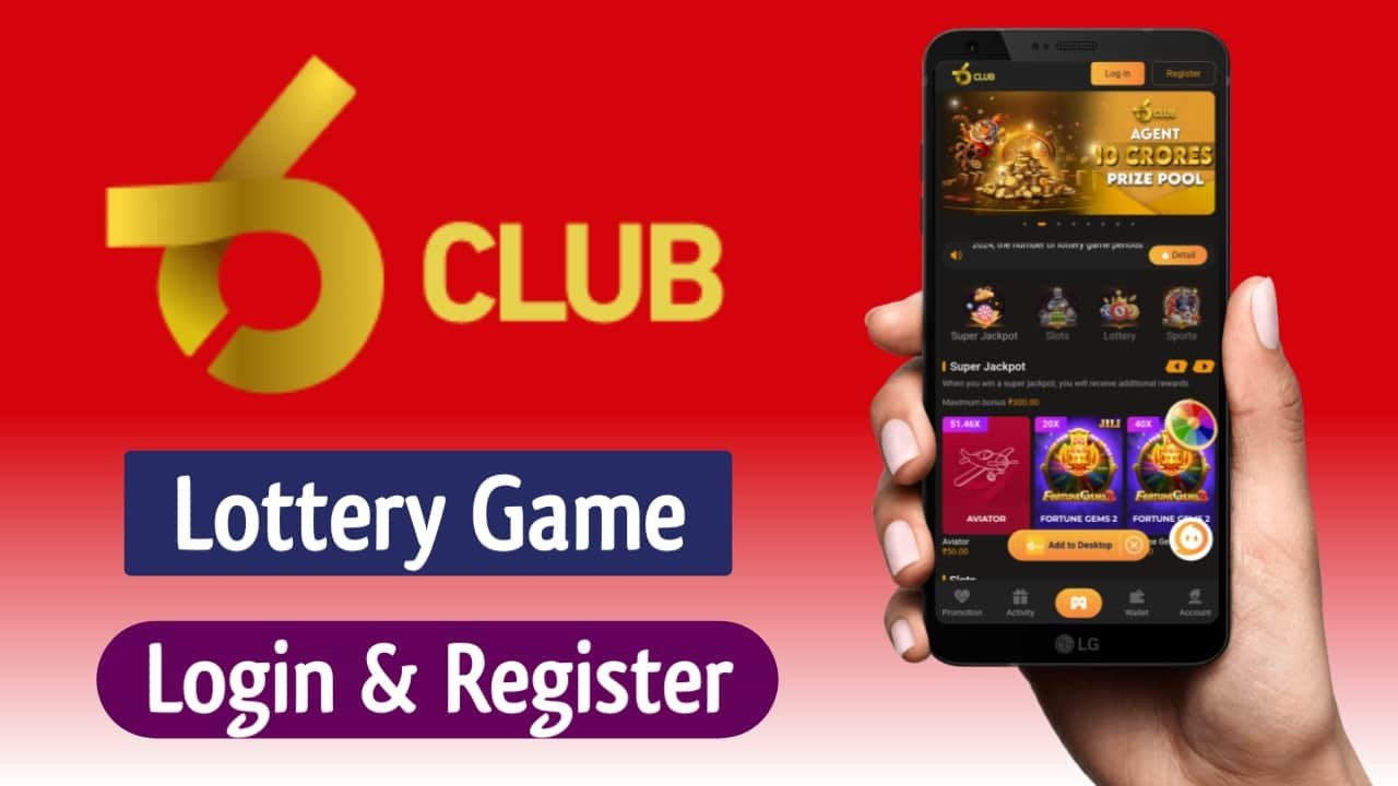 6 Club Lottery Game